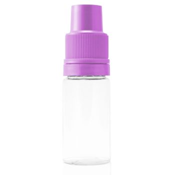 10ml Buteliukas (PET / PP) – Violetinis kamštelis
