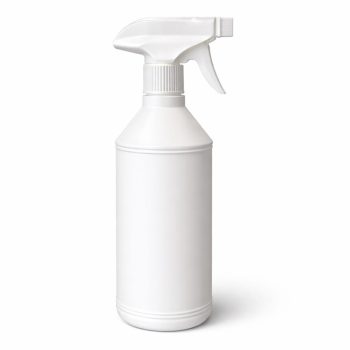 500 ml baltas HDPE butelis su purkštuku